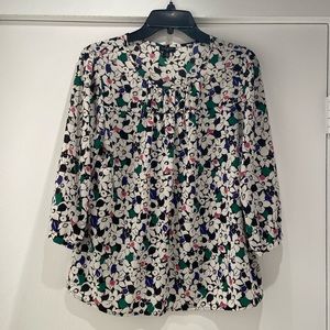Talbots floral blouse